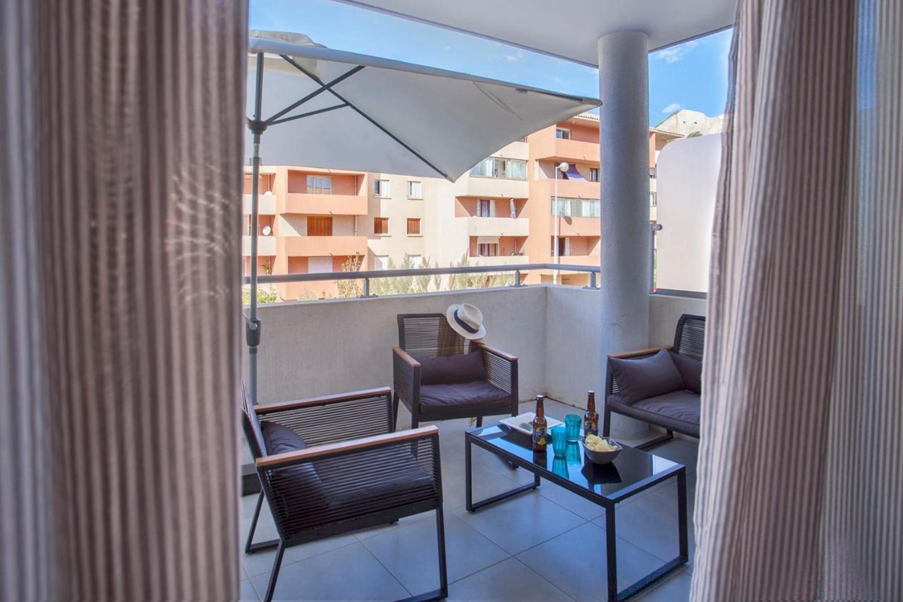 L'Orangeraie Calvi Centre A 300M De La Plage Et Du Port Parking Prive Luaran gambar